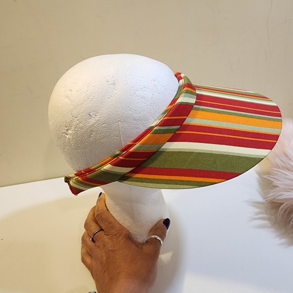 Midwest gloves and gear multicolor stripes visor OS - Picture 2 of 10